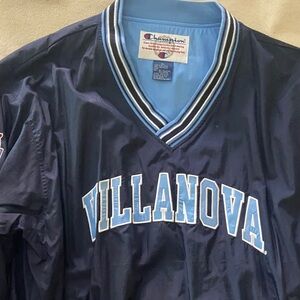 Champion Villanova Navy and Light Blue Pullover